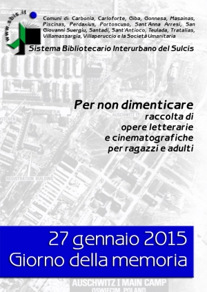 copertina Brochure "Per non dimenticare"