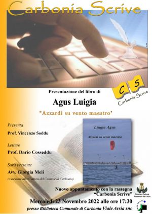 Carbonia Scrive: Azzardi su vento maestro di Luigia Agus