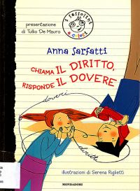 Copertina "Chiama il diritto, risponde il dovere"