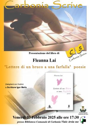 Carbonia Scrive: Lettere di un bruco a una farfalla