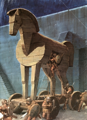 il cavallo di Troia
