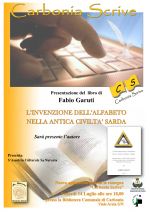 Carbonia Scrive: L’invenzione dell’alfabeto nella antica civiltà sarda