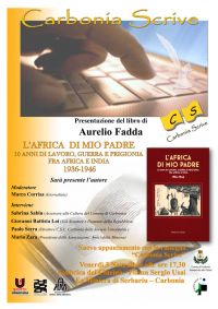 Carbonia Scrive: L’Africa di mio padre