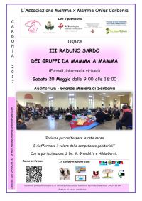 locandina - Raduno Sardo dei gruppi da Mamma a Mamma