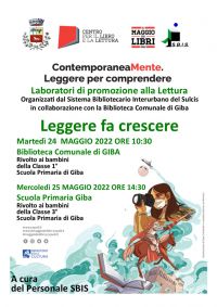 Giba: IL MAGGIO DEI LIBRI