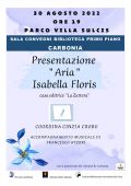 presentazione del Romanzo “Aria”