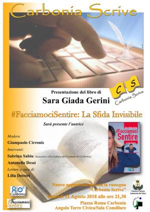Carbonia Scrive: "#FacciamociSentire: La Sfida invisibile"