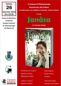 Janàsa dell’autrice Claudia Zedda